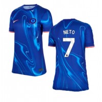 Zenski Nogometni Dres Chelsea Pedro Neto #7 Domaci 2024-25 Kratak Rukav